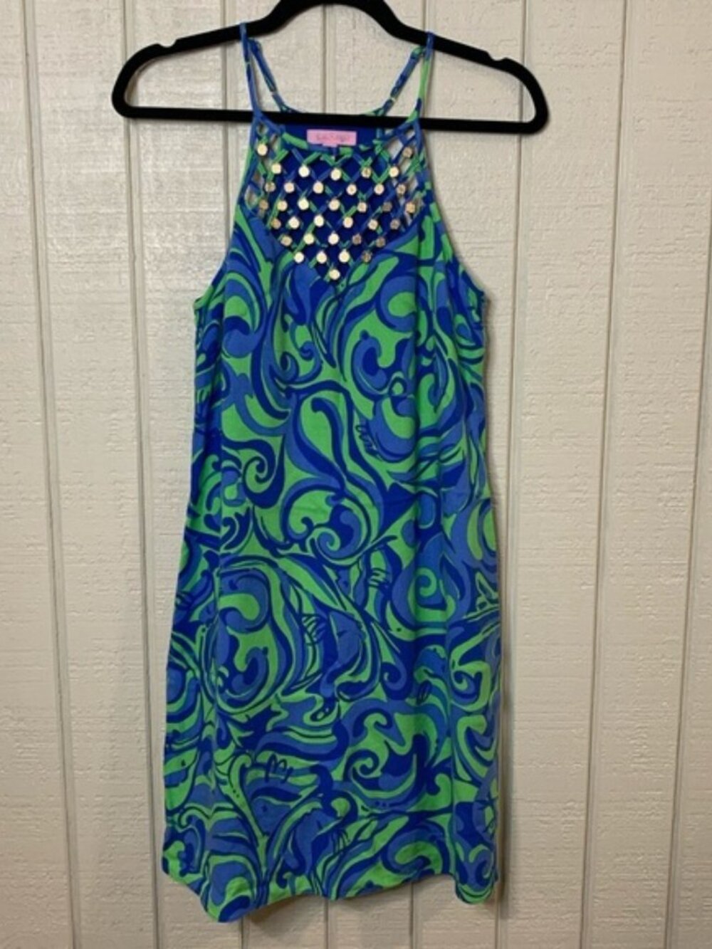 Lilly Pulitzer Reezy Strappy slip dress. Size